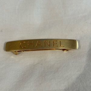 Authentic vintage Chanel hair clip